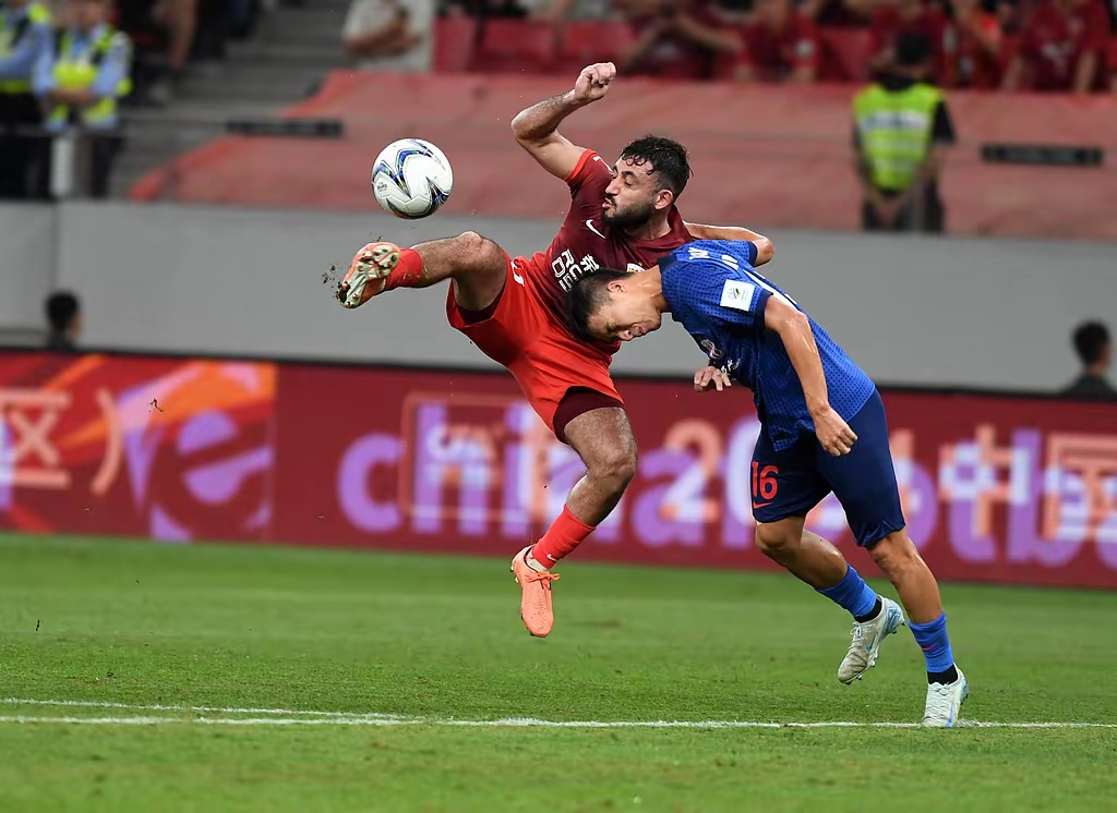 球赛中的每一场对决都异常激烈